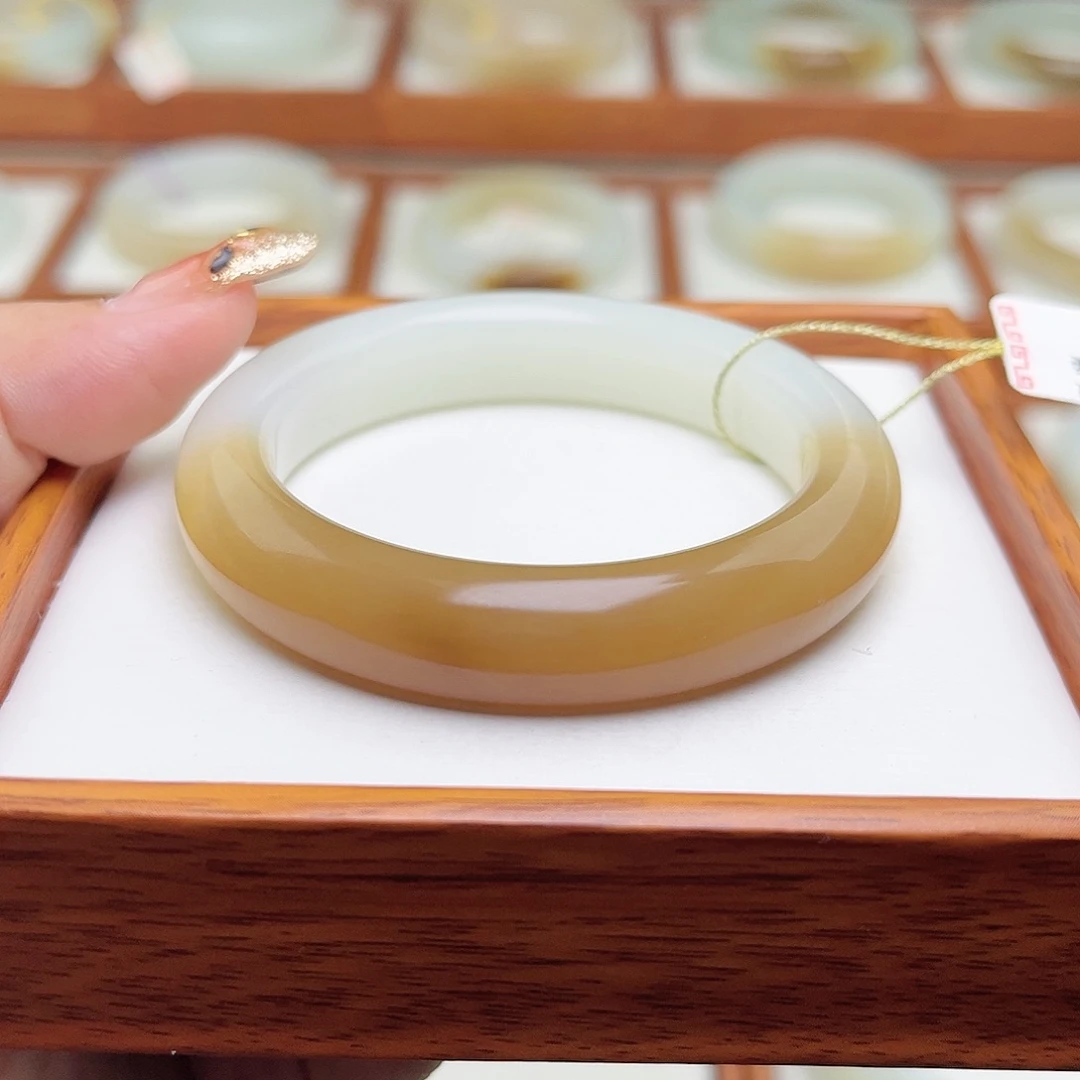 和田玉手镯未镶嵌50.3