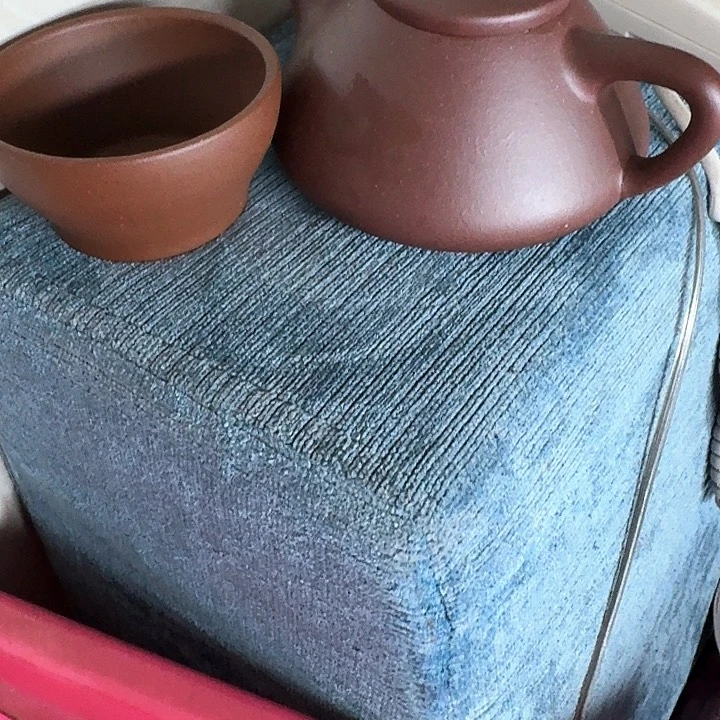 茶壶紫砂紫泥石瓢200cc半手