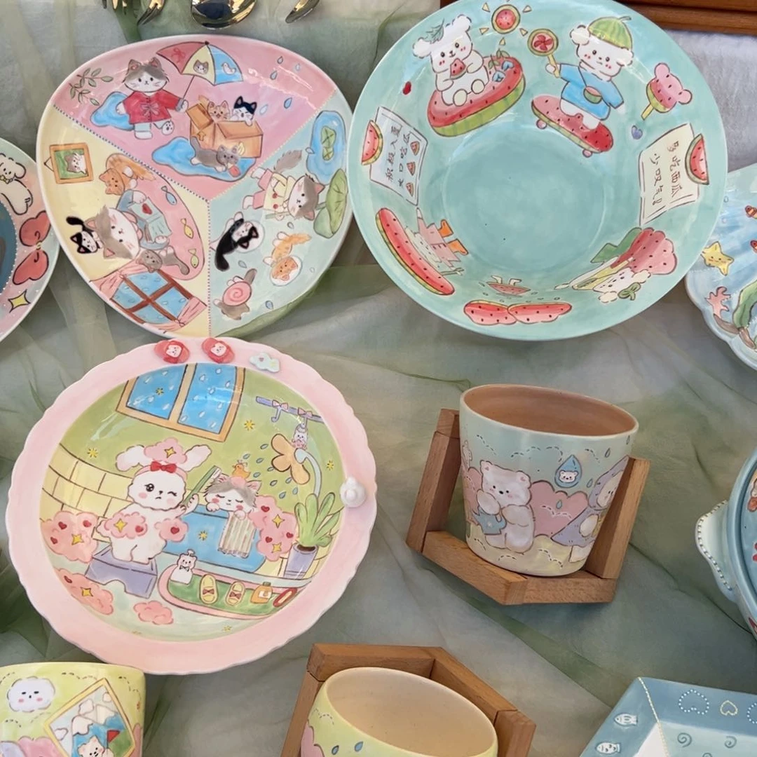 摆件手做陶瓷哈哈哈哈