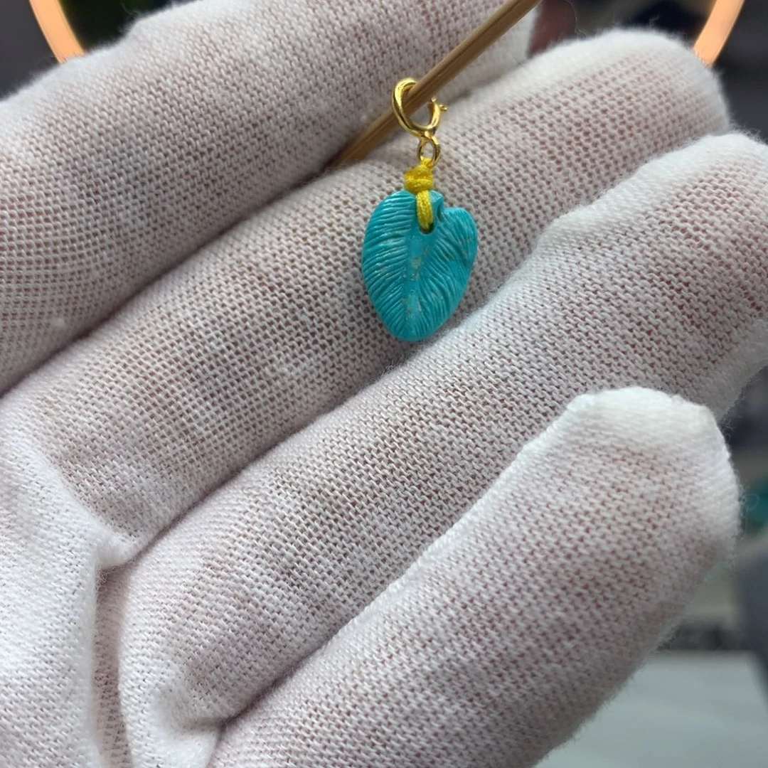 绿松石挂件未镶嵌