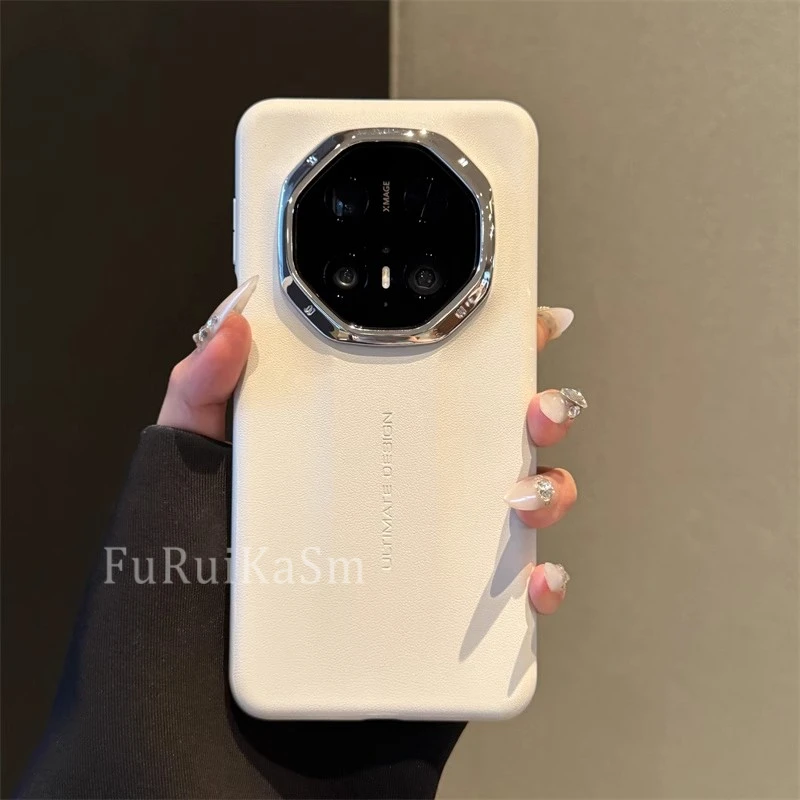 高级感素皮适用华为mate70rs非凡大师手机壳新款mate60rs硬70pro