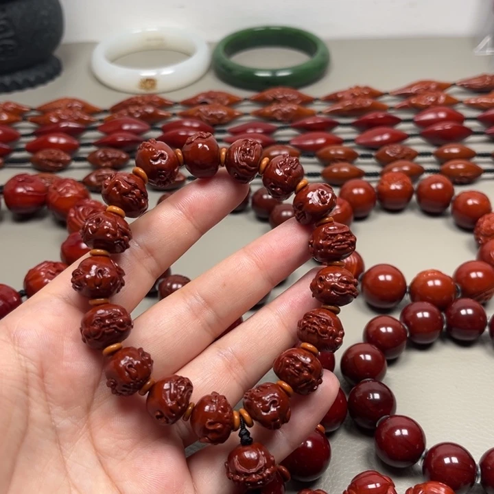 添***福手串/手链橄榄核双