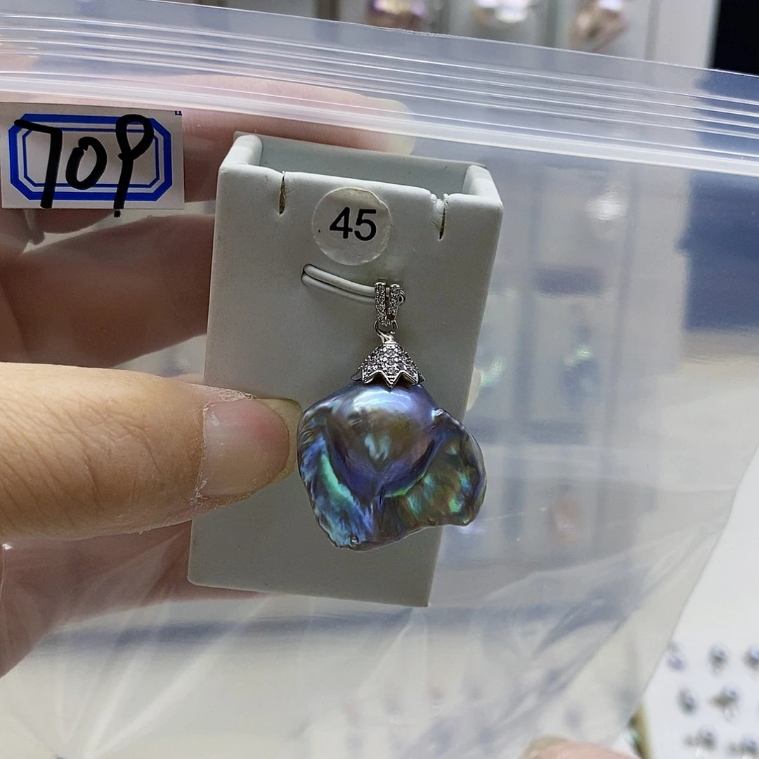 颈饰合金淡水珍珠