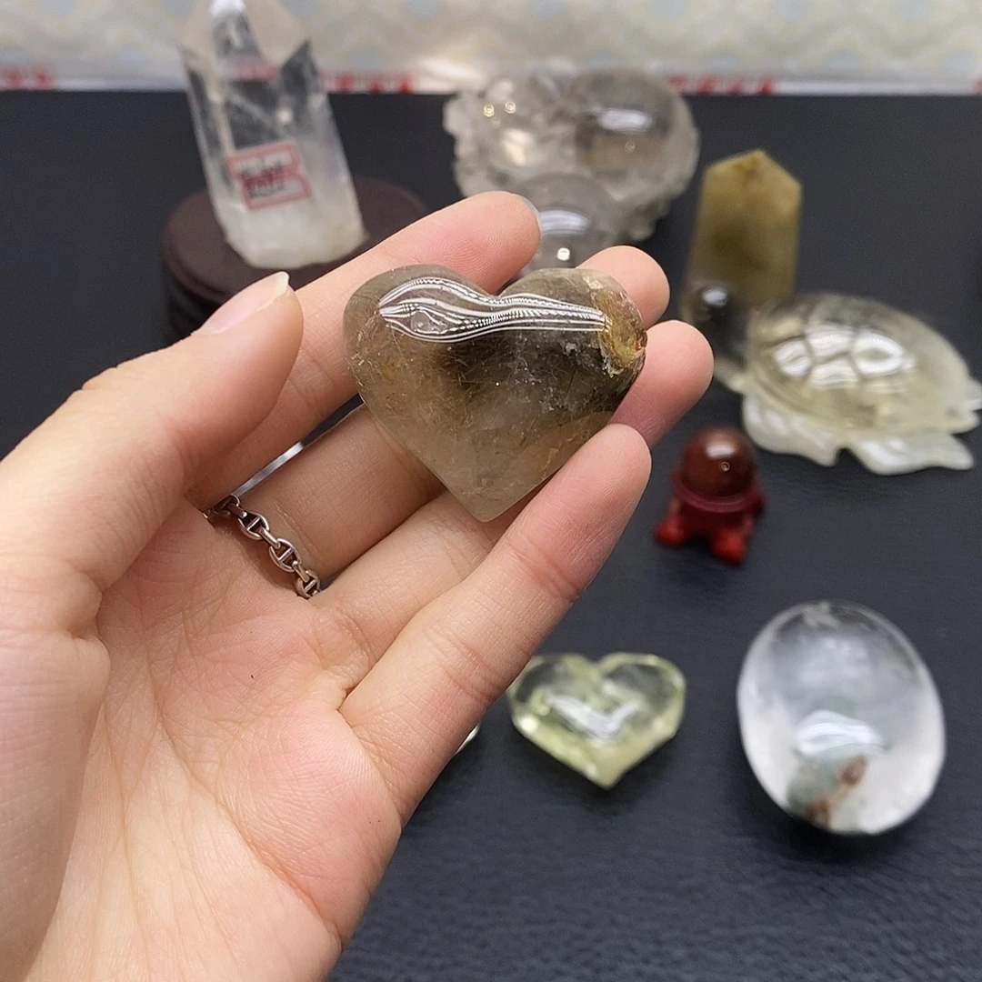 水晶珠宝半成品未镶嵌17水晶石