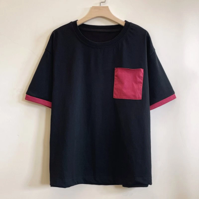 年轻中年妈妈装遮肉显瘦宽松耐脏气质夏季棉T恤2025新款YX105257