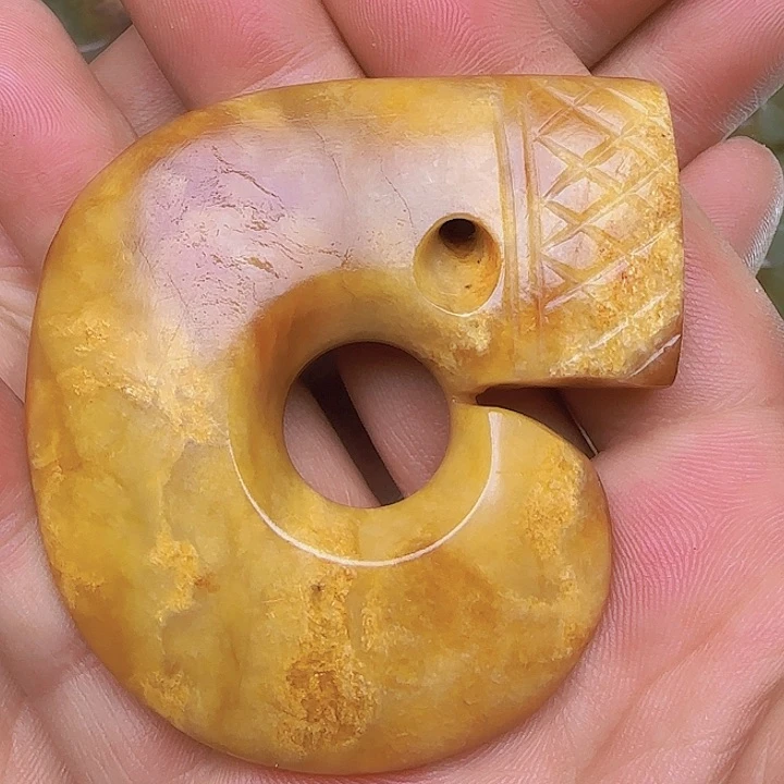 和田玉吊坠(不含链)未镶嵌