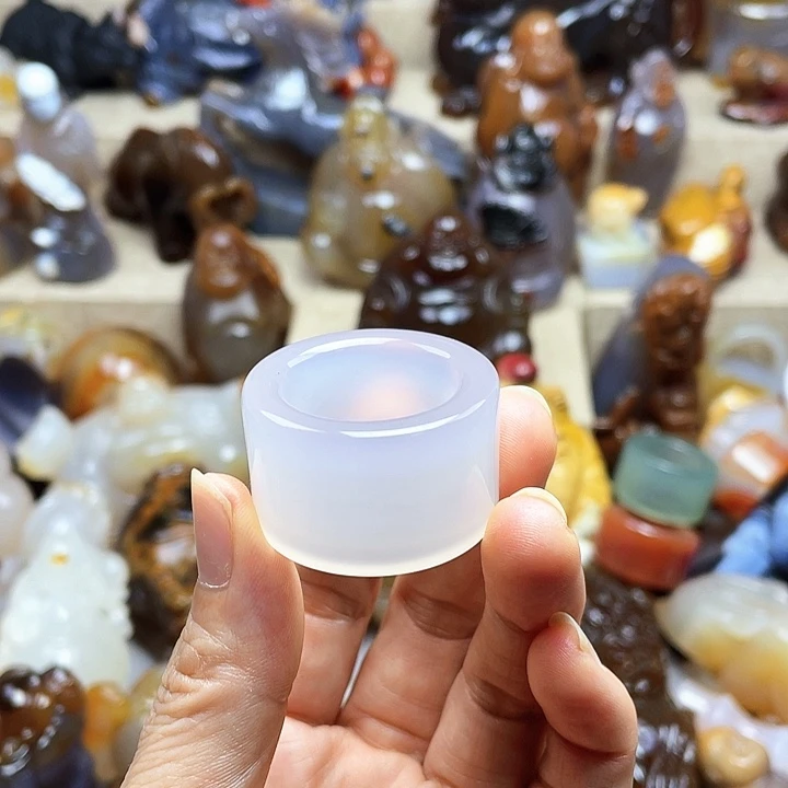 玛瑙/玉髓饰品未镶嵌走**花