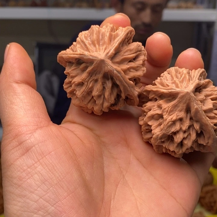 吊坠文玩核桃文玩核桃帝王三棱44～45