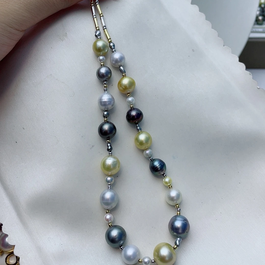 未镶嵌海水珍珠颈饰w24