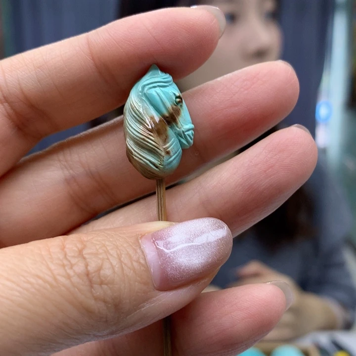 绿松石未镶嵌配饰