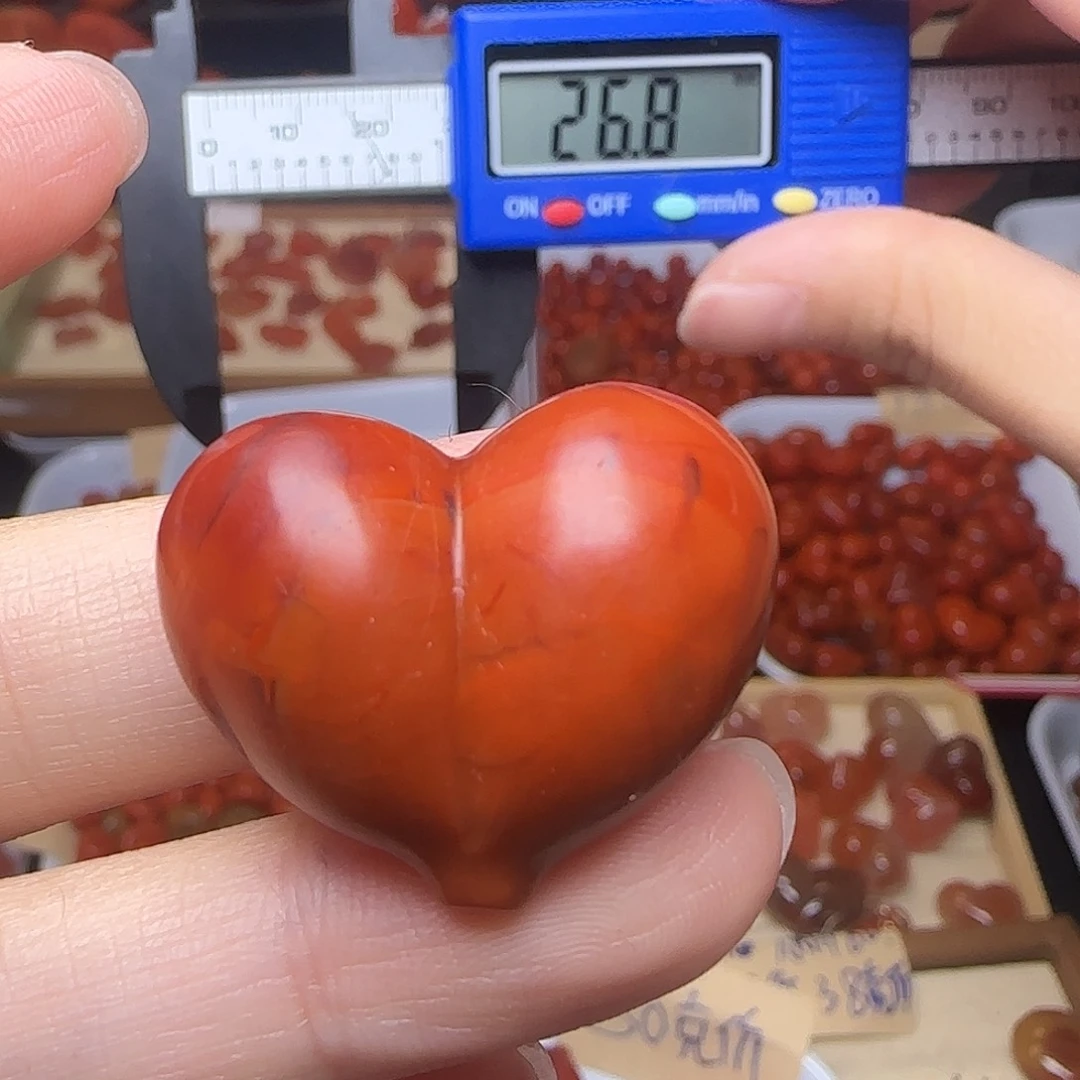 南红玛瑙未镶嵌吊坠(不含链)