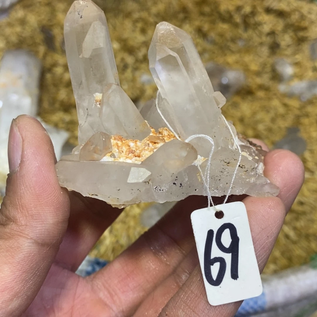 水晶水晶原石摆件未镶嵌