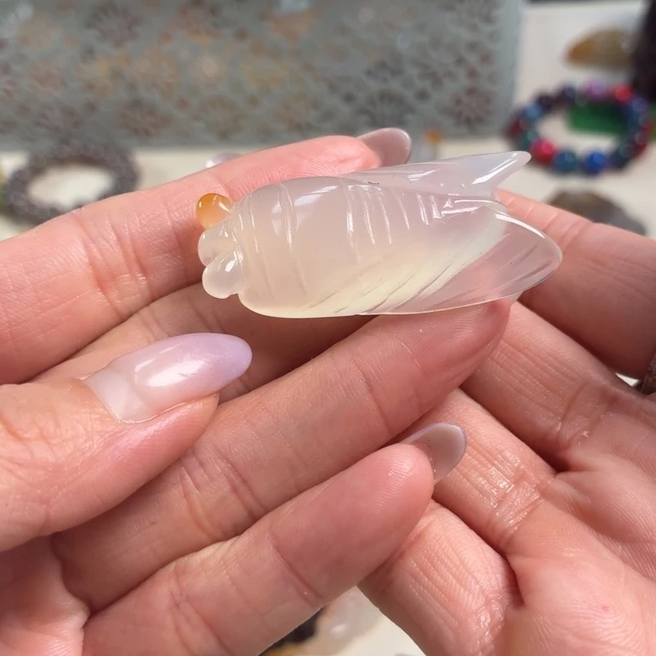玛瑙/玉髓未镶嵌吊坠(不含链)