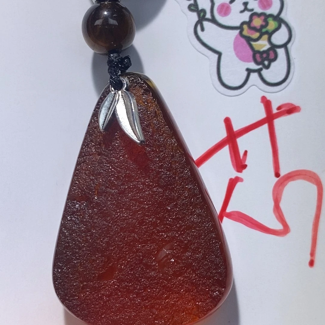 定制琥珀未镶嵌蜜蜡吊坠