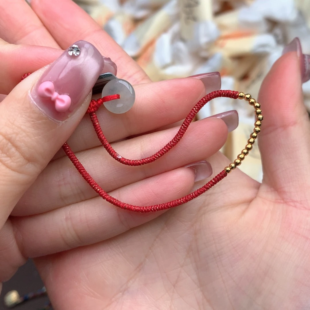 【闪购商品】翡翠手绳未镶嵌一