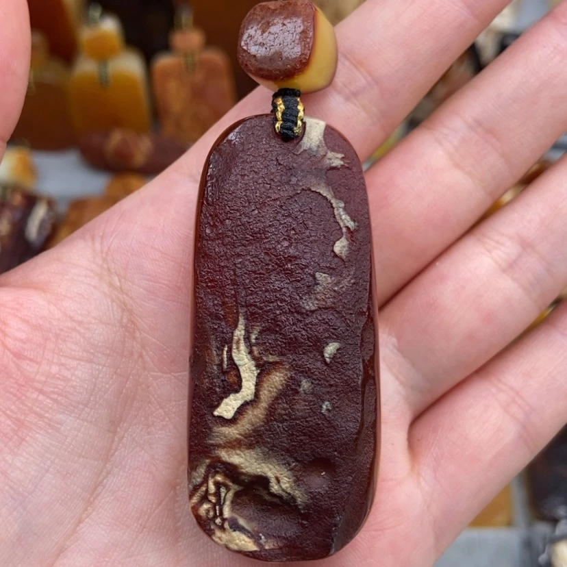【闪购商品】未镶嵌吊坠(赠链)琥珀
