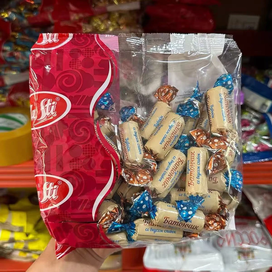 （兜兜）俄罗斯进口罗丁堡小黄衣糖果500克