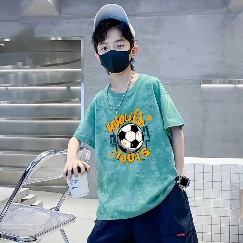 男童短袖t恤2025新款儿童夏装衣服男孩纯棉宝宝上衣童装