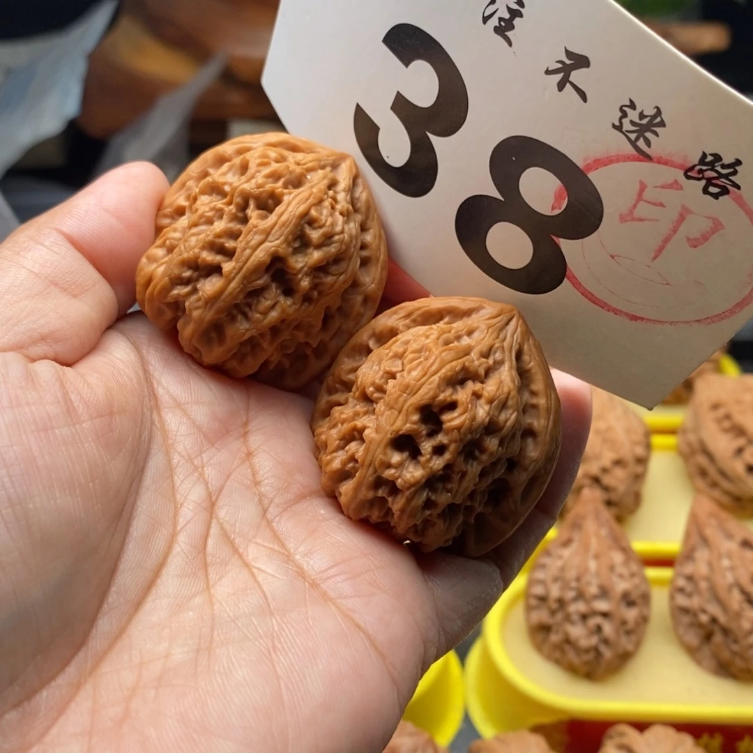 把件文玩核桃38千佛山