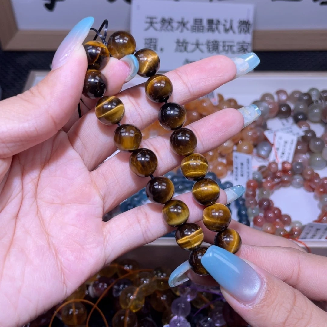 水晶水晶水晶12黄虎10m未镶嵌水晶