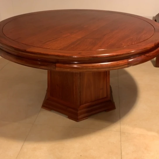 紫檀木类家具用****5158圆桌11件（总1万5，定1千）