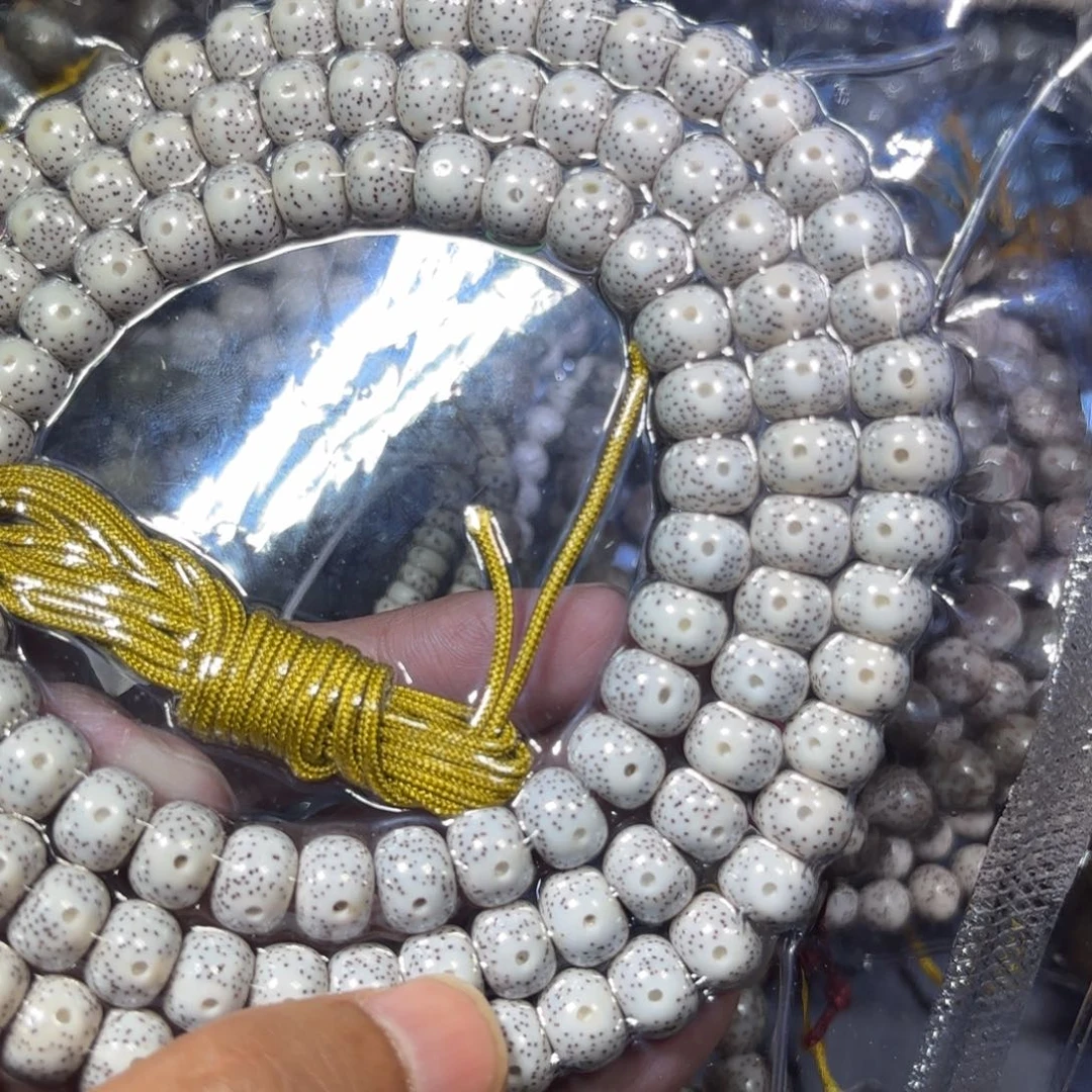 星月菩提手串画**贝原生态10*8