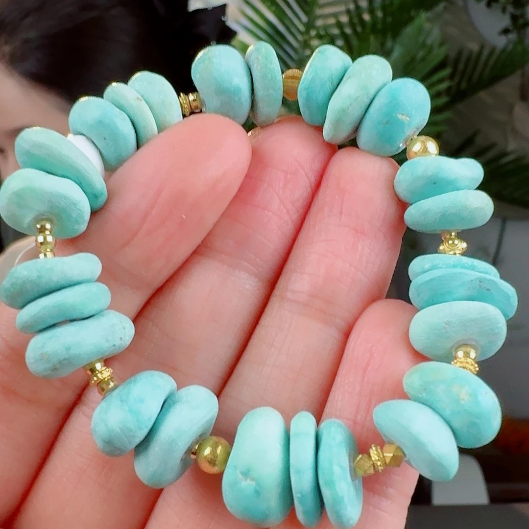 绿松石珠宝奇石未镶嵌