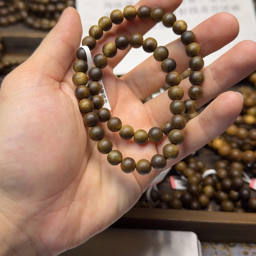 沉香沉香碎屑08圆珠乌身圆叶绿棋99沉