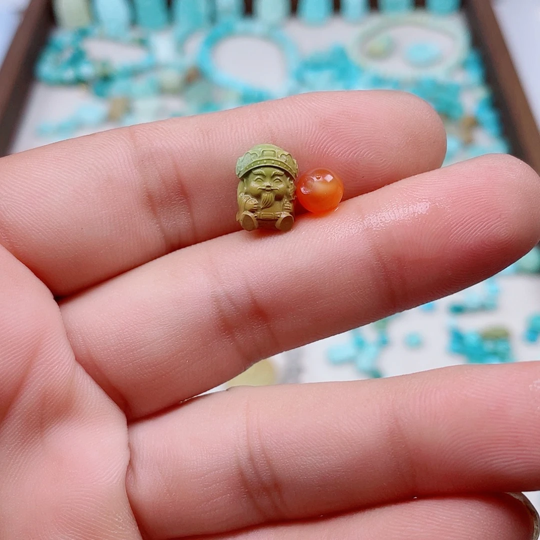 南红玛瑙未镶嵌颈饰396