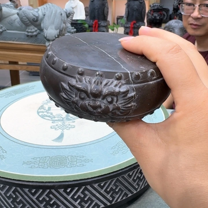 西安石晋錾石雕手工雕刻摆件
