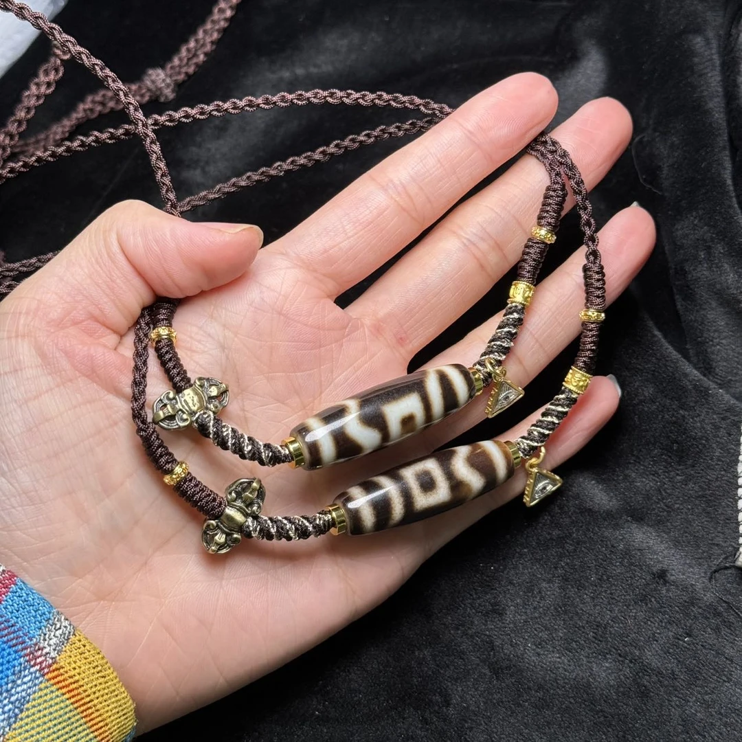 【天赐精选】 TC28022-玛瑙DIY脖挂（息增怀）-多样性发其一-38x11mm