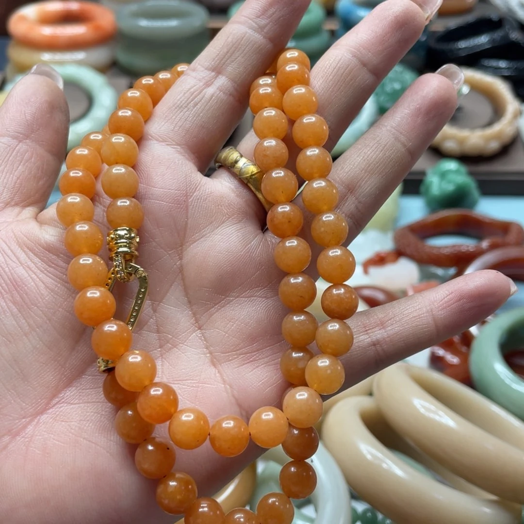 石英质玉手镯合金蜜**笑