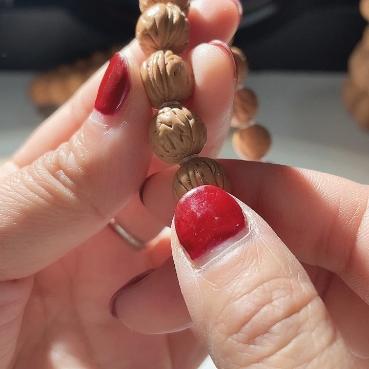 桃核吊坠桃核手串野生8