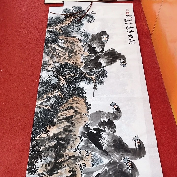 国画张圣敏先生纯手绘作品