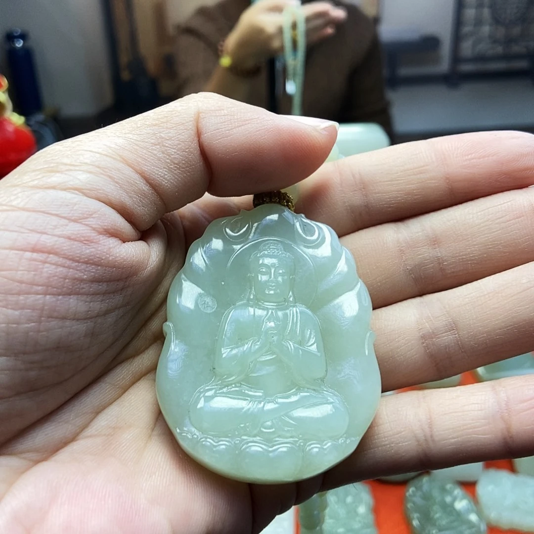 颈饰未镶嵌和田玉K****）