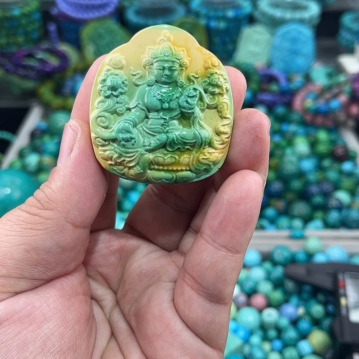 高瓷雕刻精品精美