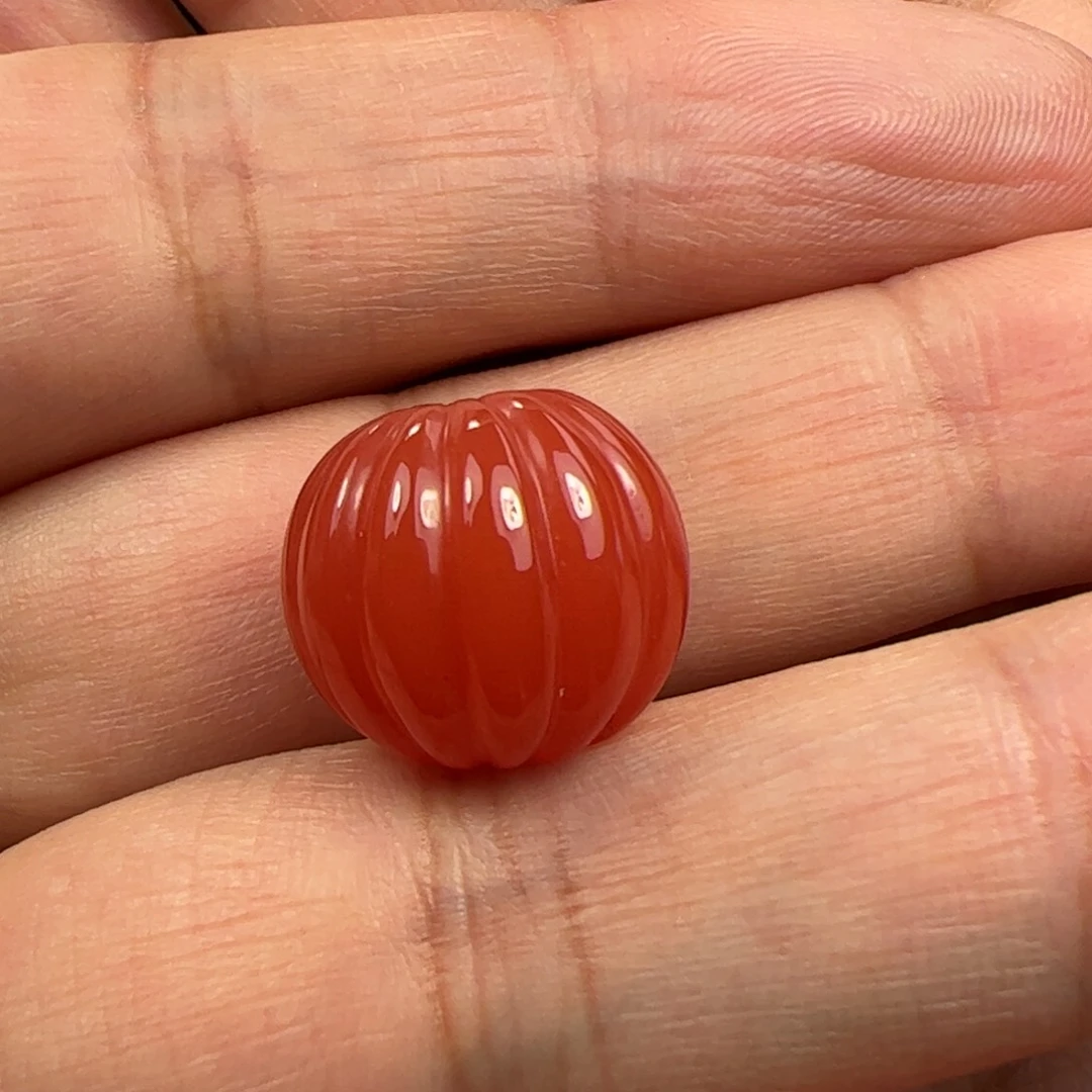 南红玛瑙珠子未镶嵌