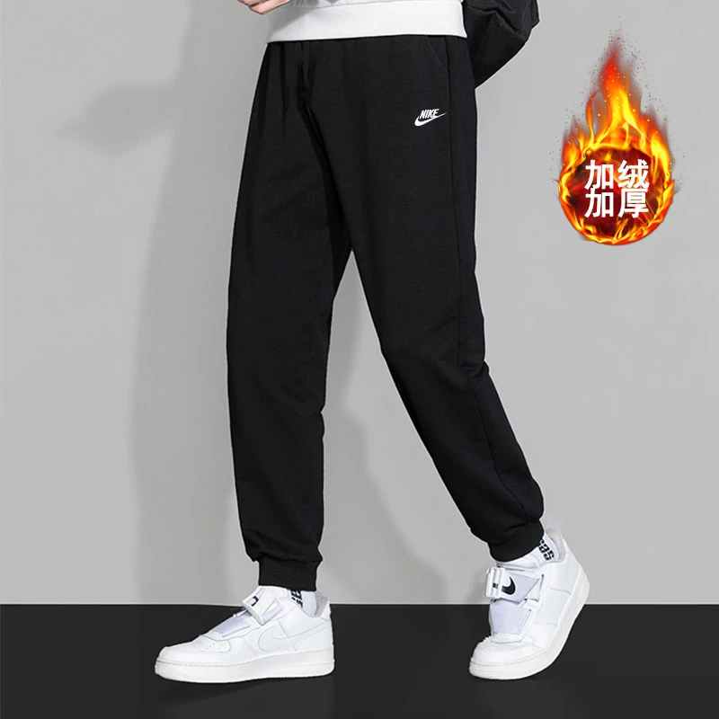 Nike耐克男裤官方正品2025秋冬保暖训练加绒健身休闲运动长裤卫裤