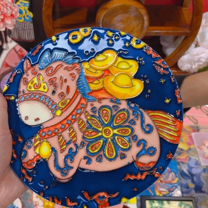 瓷片瓷板画艺术作品