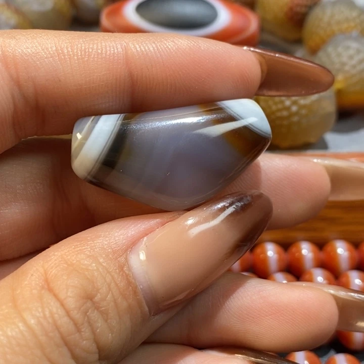 玛瑙/玉髓未镶嵌颈饰