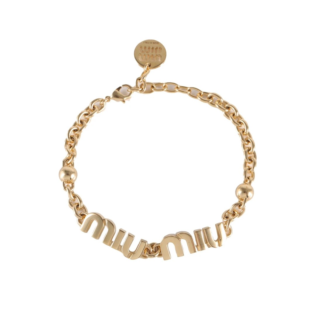 99新 MIU MIU/缪缪 花花 MIUMIU 合金 手链