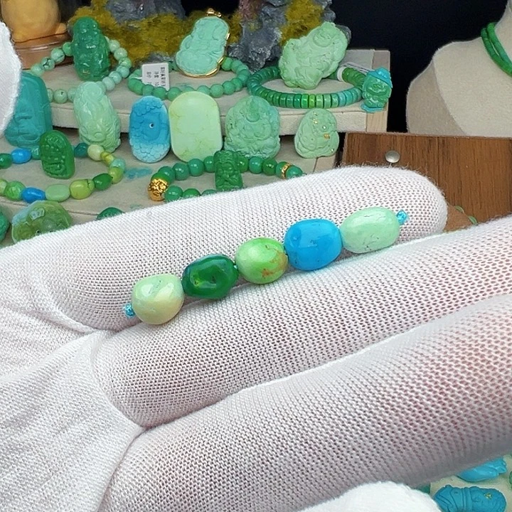 绿松石未镶嵌主播夏