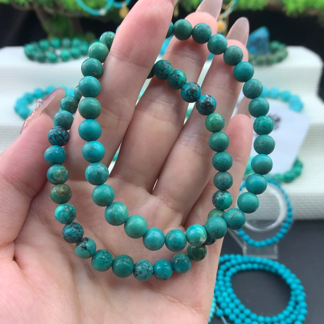 无非金属高瓷蓝手链