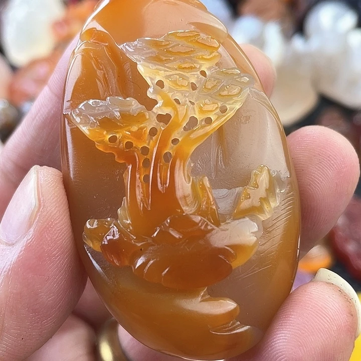 未镶嵌天然玛瑙/玉髓