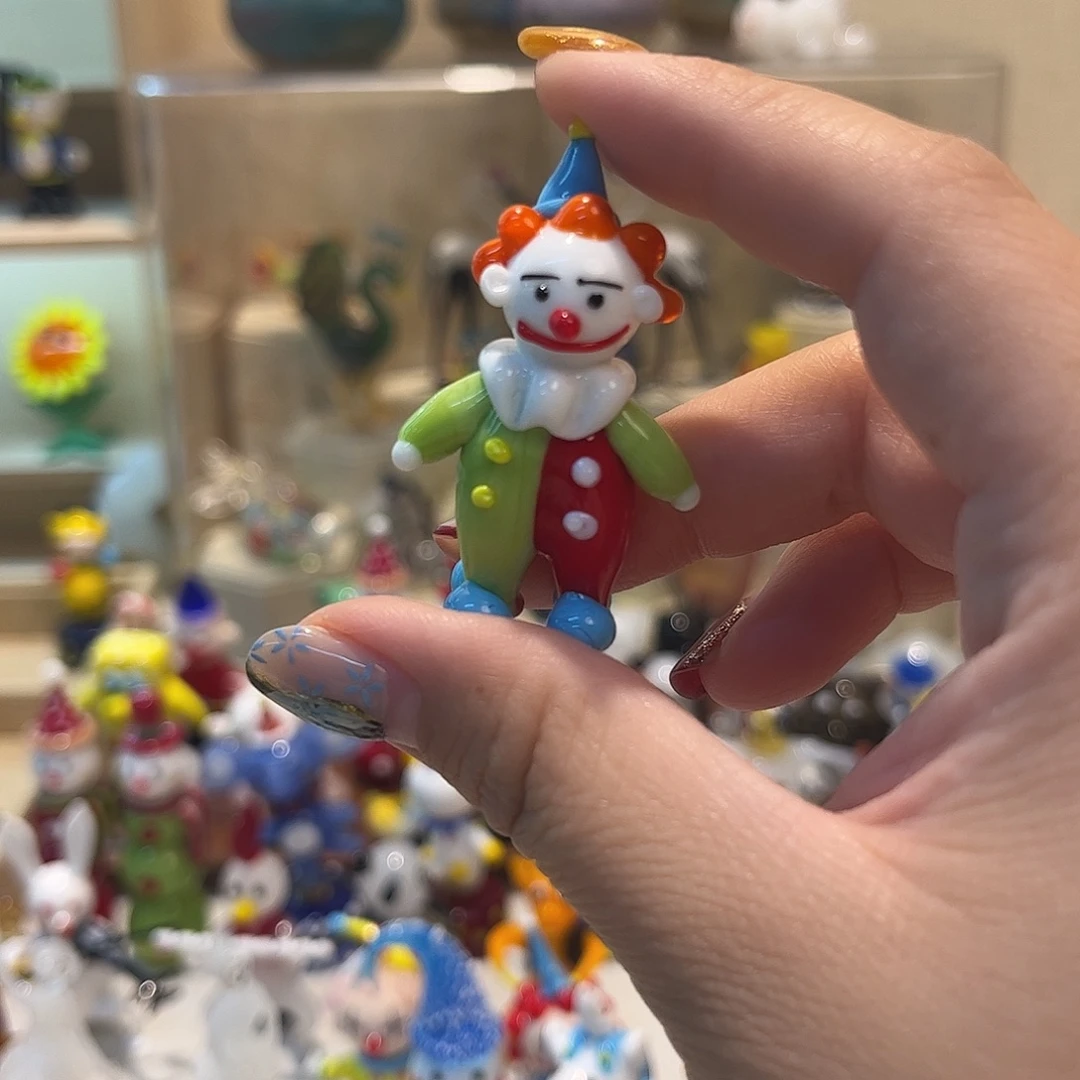 琉璃手工艺品小丑