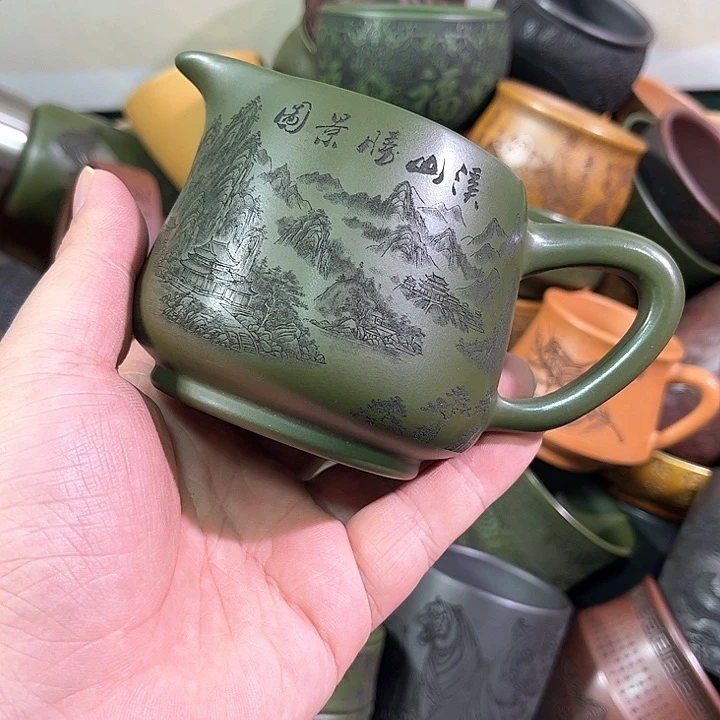 茶杯紫砂全手工紫砂主人杯