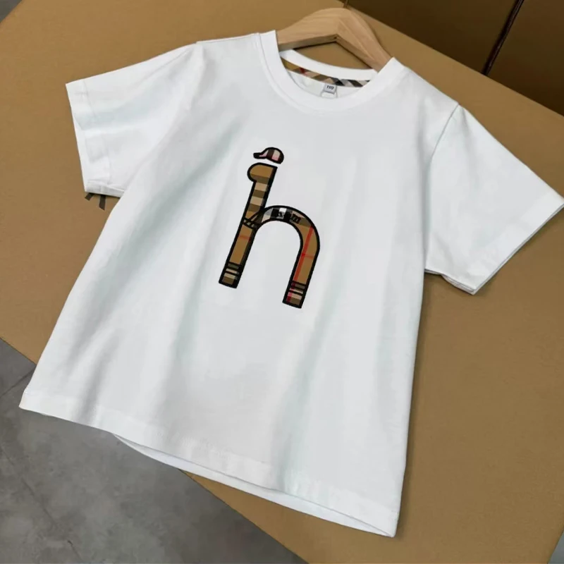 705春夏季无色简约舒适男女宝童款短袖