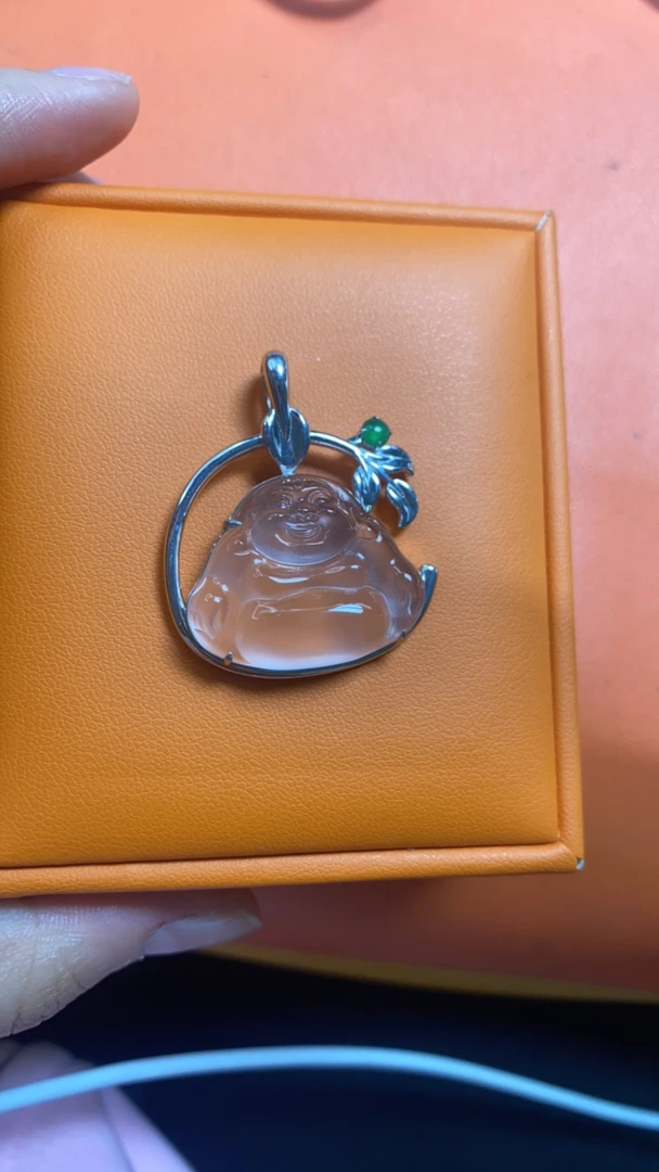 天然俄料 石英质玉 黑刚佛公