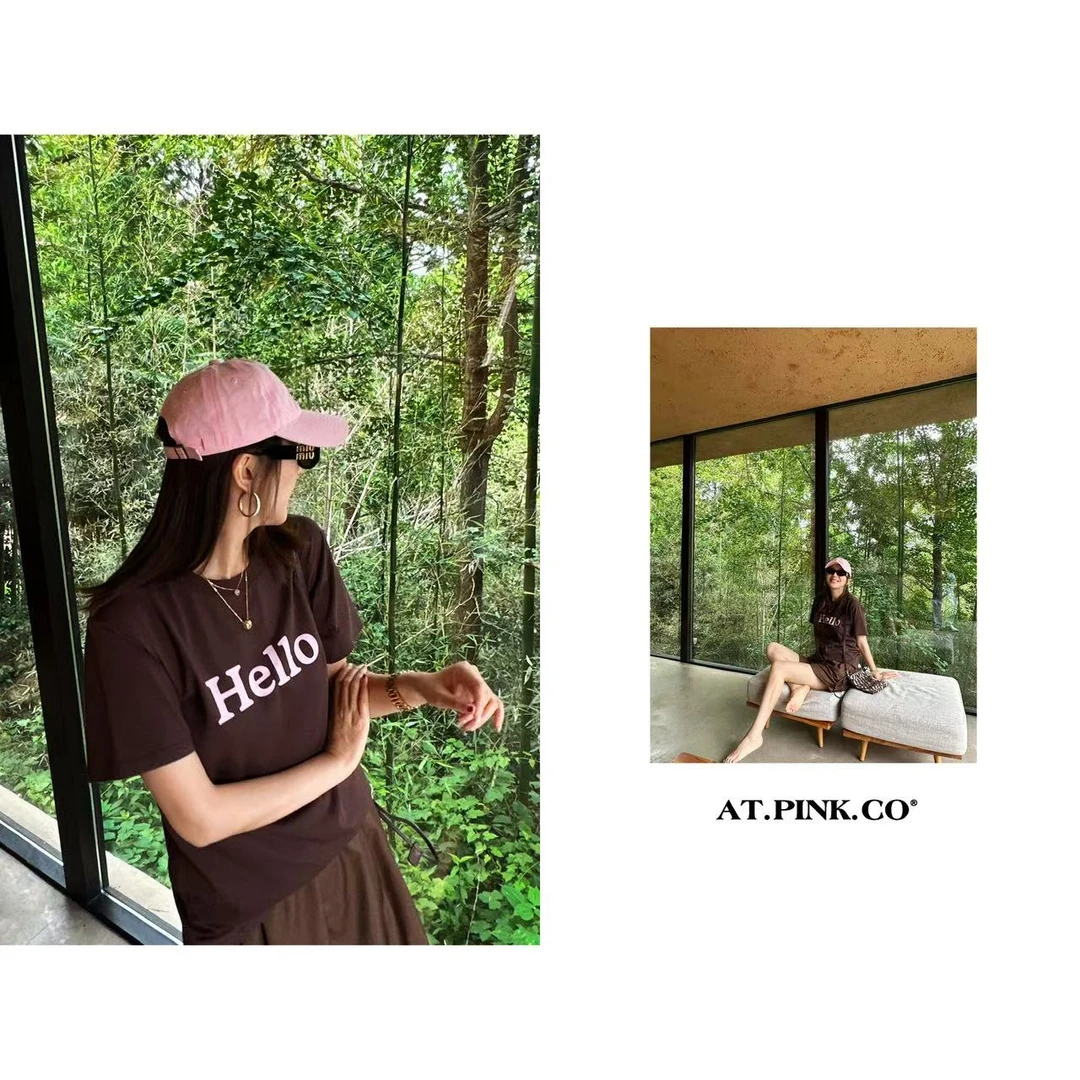 【小马哥专属】HELLO字母短袖T  F118