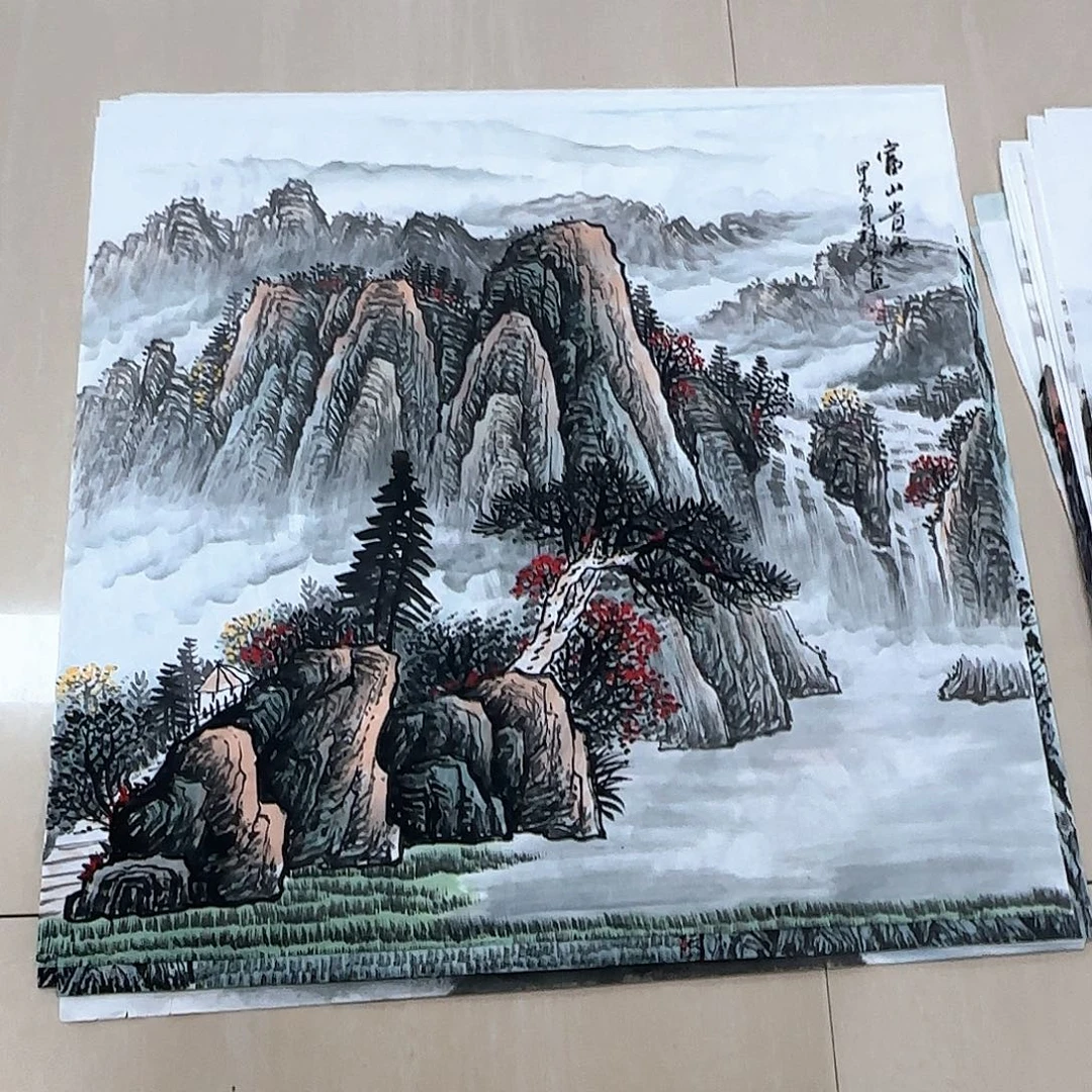 国画国画作品集一个